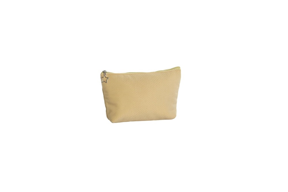 ESTUCHE POLIESTER 18X6X6CM AMARILLO